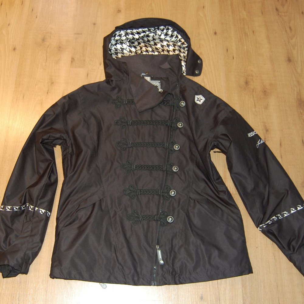 SESSIONS TD Battle Ski Snowboard Jacket Black RECCO Waterproof Women Size Large